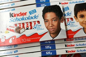 German CHOCOLATE kinder front profile