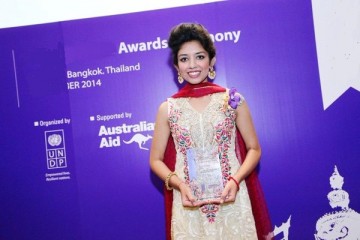 Mona Prakash Mahtani win commonwealth award front profile