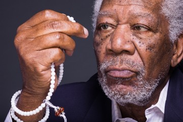 Morgan Freeman front profile