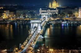 Hungary capital Budapest view