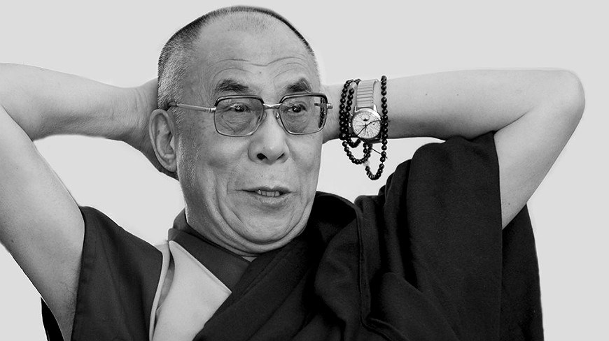 Dalai Lama front view