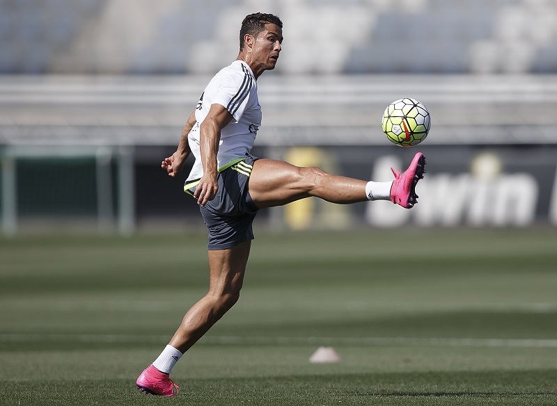 Cristiano Ronaldo Pink Boots
