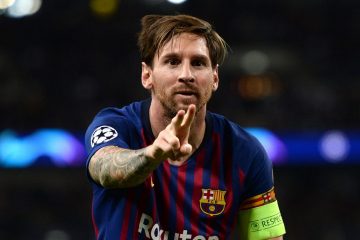 Captain Lionel Messi says Peace to Barcelona